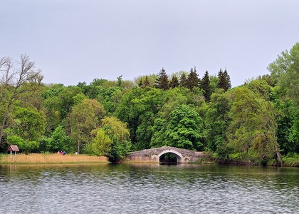 dans le parc de Maryino